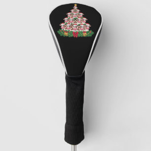 Koe Kerstboom Grappige Koe Lover Koe Xmas Golfheadcover