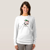 Koe Kerstmis Elf T-shirt (Voorkant volledig)