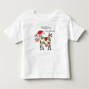 Koe Kerstmis Kinder Kinder Shirts