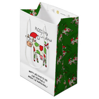 Koe Kerstmis Kinder Medium Cadeauzakje
