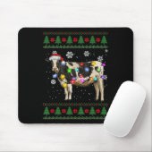 Koe kerstmis  muismat (Met muis)