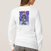 Koe Kerstmis T-shirt (Achterkant)