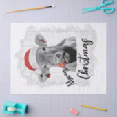 Koe kerstWaterverf Tissuepapier (Craft)