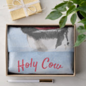 Koe kerstWaterverf Tissuepapier (Geschenk)