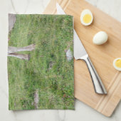 Koe keukenhanddoek grazen (Quarter Fold)
