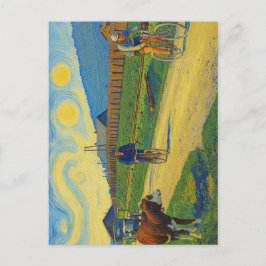 Koe Kijken Jules Buysse Tour de France 1926 Briefkaart