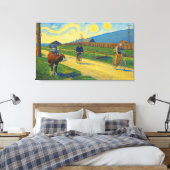 Koe Kijken Jules Buysse Tour de France 1926 Canvas Afdruk (Insitu (Slaapkamer))