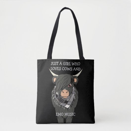 Koe Kind Kawaii Cute Emo Scene Tote Bag (Voorkant)
