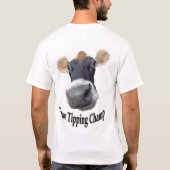 Koe kippende champ t-shirt (Achterkant)