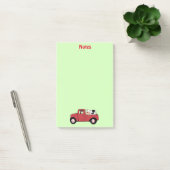Koe kleine rode vrachtwagen post-it® notes (Kantoor)