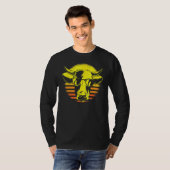 Koe Koe Head Retro Sunbril Farmer T-shirt (Voorkant volledig)