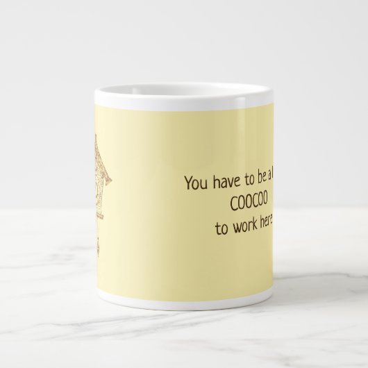 Koe Koe Klok Grote Koffiekop (Voorkant)