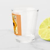 Koe Kruisende Bord Thunder_Cove Shot Glas (Rechts)