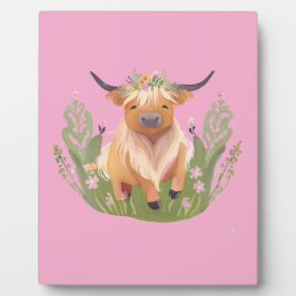 koe kusjes en landwensen fotoplaat