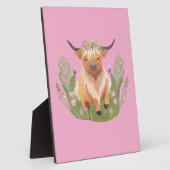 koe kusjes en landwensen fotoplaat (Zijkant)