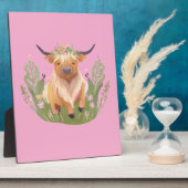 koe kusjes en landwensen fotoplaat (Zijkant)