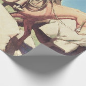 "Koe land" door Maynard Dixon Cadeaupapier (Hoek)