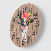 Koe land grote klok (Hoek)