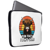 Koe. Laptop Sleeve (Voorkant Rechts)