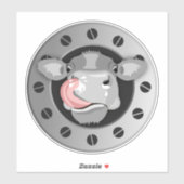 KOE LICKING NOSE STICKER (Vel)