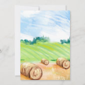 Koe Liefde Baby shower Uitnodiging (Achterkant)