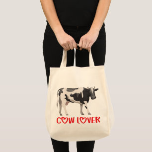Koe Liefhebber Koeien Boerderij Boer Landelijk Lev Tote Bag