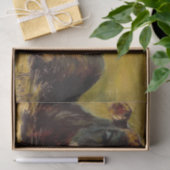 Koe liggen door Matilda Browne Tissuepapier (Geschenk)