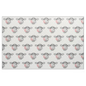 koe likkende neus stof (Fat Quarter)