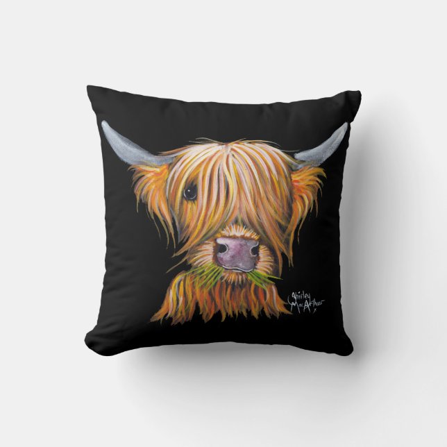 Koe 'Little Viking' Sierkussen Cushion (Voorkant)
