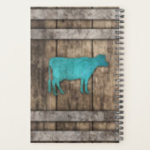 Koe (loop) planner (Achterkant)