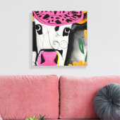 Koe Love Canvas Afdruk (Insitu (Woonkamer))