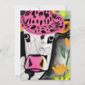 Koe Love Feestdagenkaart (Voorkant)