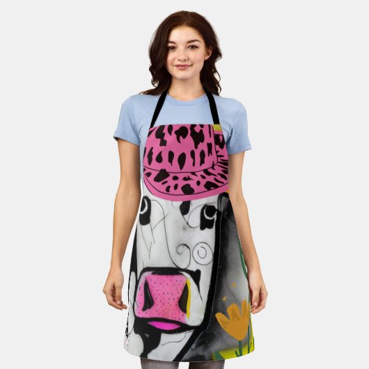 Koe Love Schort (Gedragen)