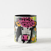 Koe Love Tweekleurige Koffiemok (Center)