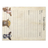 Koe Lover Recipe Pad - Ideaal om te delen Notitieblok (Voorkant)