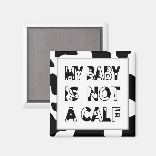 Koe Magneet (Voorkant / Achterkant)