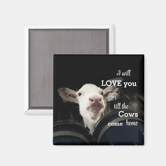 Koe Magnet (Voorkant / Achterkant)