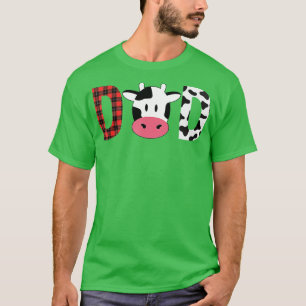 Koe Mam of Pap Birthday Boerderij Birthday Party T-shirt