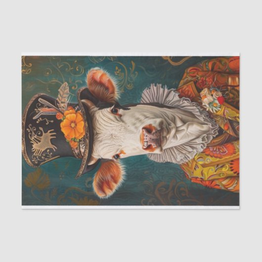 Koe manie11 tissuepapier (Voorkant)