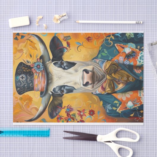 Koe manie16 tissuepapier (Craft)