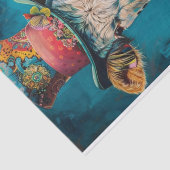 Koe manie3 tissuepapier (Detail)