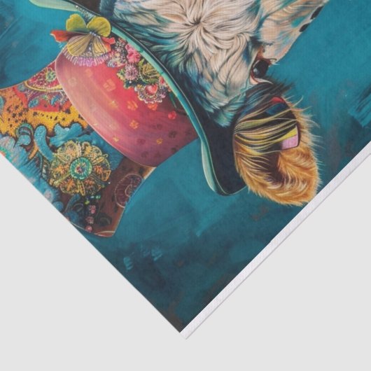 Koe manie3 tissuepapier (Detail)