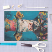 Koe manie3 tissuepapier (Craft)