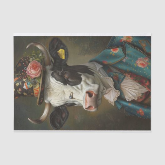 Koe manie4 tissuepapier (Voorkant)