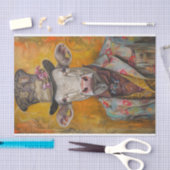 Koe manie9 tissuepapier (Craft)