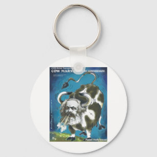 Koe Marx Grappige T-shirts Kaarten Mokken & Cadeau Sleutelhanger