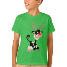 Koe Masquerading as Reindeer Children T-shirt