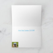 Koe Medisch Advies Beterschap Kaart (Binnen)