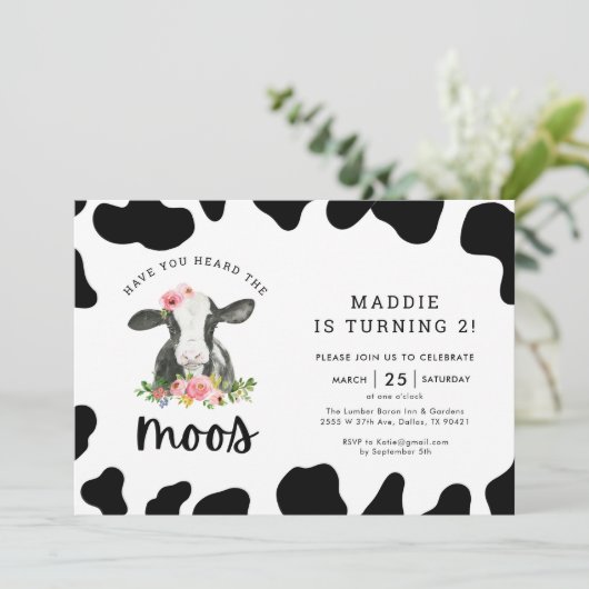 Koe meisje heb je de dierentuinen van de tweede ve kaart (Staand voorkant)