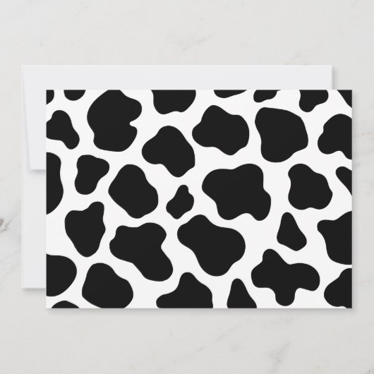 Koe meisje heb je de dierentuinen van de tweede ve kaart (Achterkant)